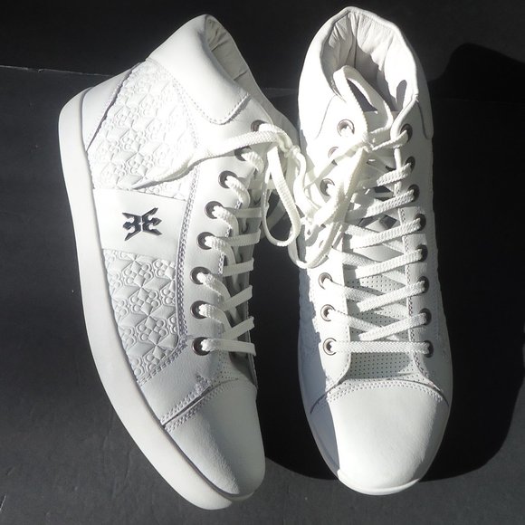 SIZE 14. MIGUEL CABRERA MIGGY leather athletic shoes.